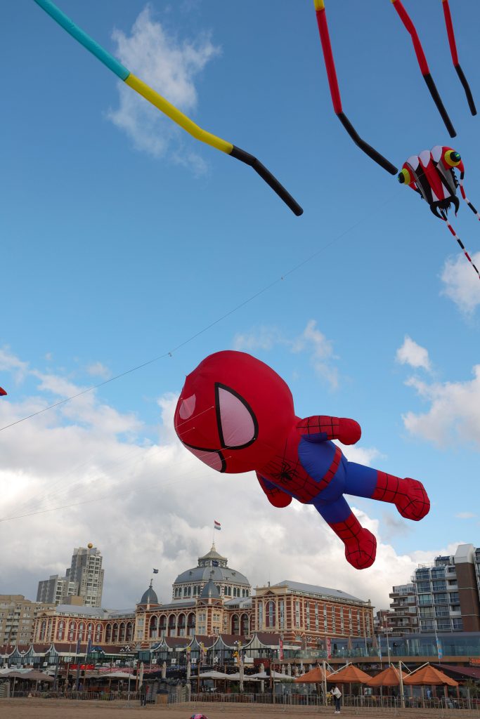 Vliegerfestival Scheveningen Spiderman.