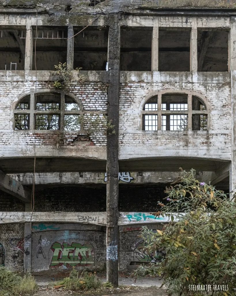 Charleroi abandoned place.