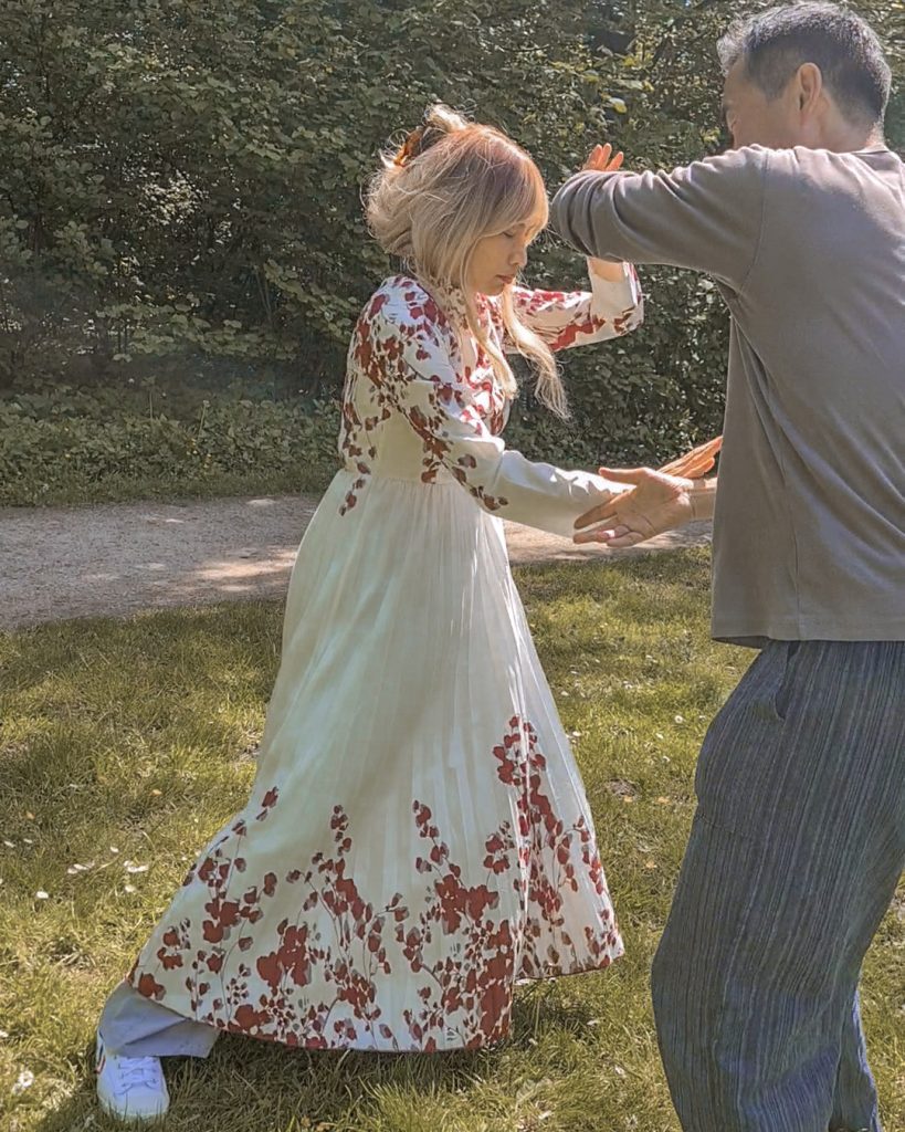 Partnervorm Pushing Hands