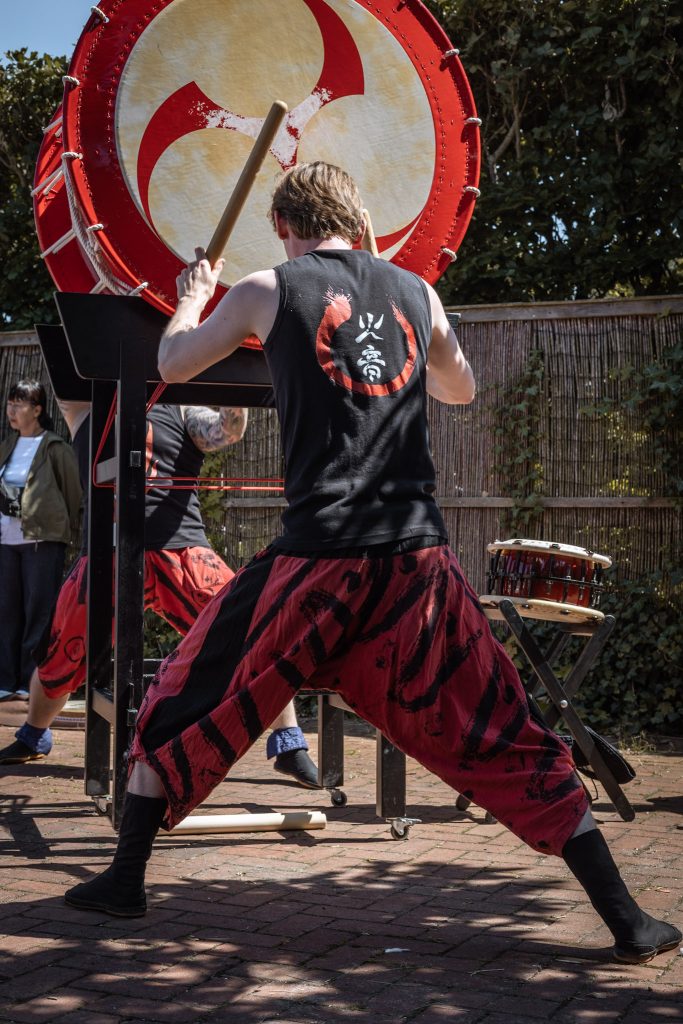Japanese Taiko Drummers