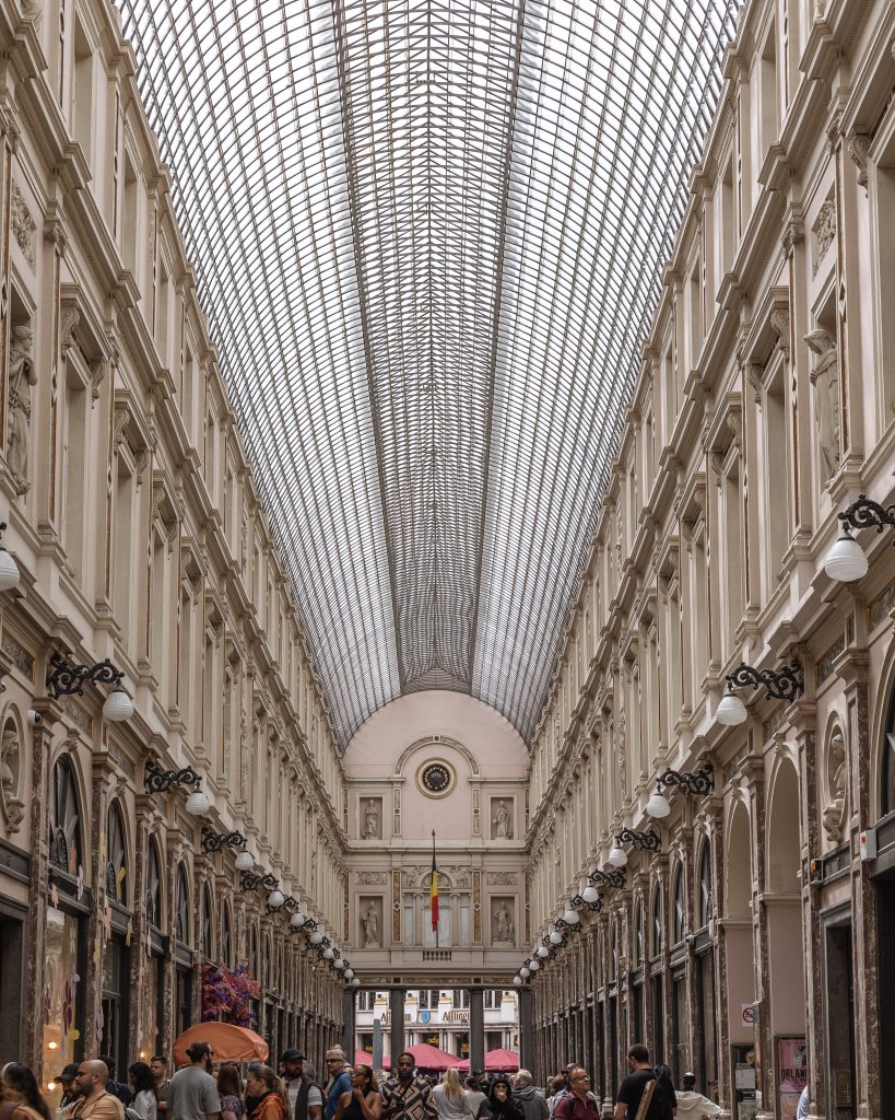 Koninklijke Sint-Hubertusgalerijen. Solo dagtrip naar Brussel.